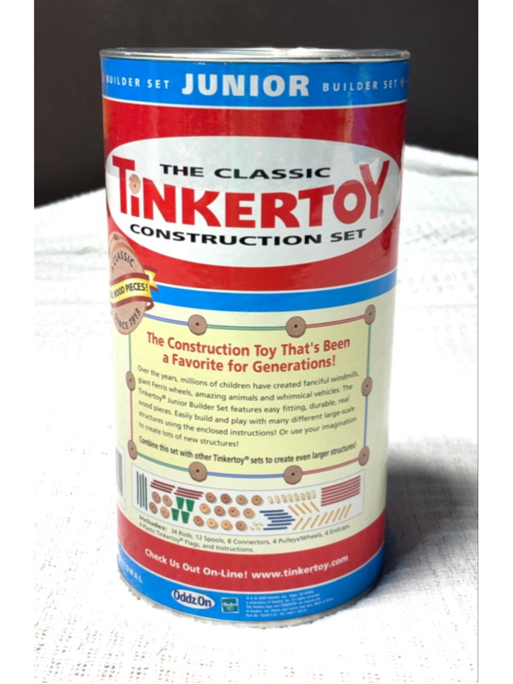 SEALED Tinkertoy Vintage 2000 The Classic Construction Set-Junior Edition